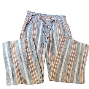 JOLT Women’s linen blend beach pants size medium